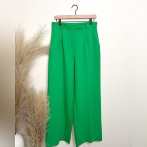 Zara Green Trousers | Size Medium